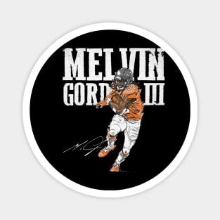 Melvin Gordon III Denver Bold Magnet